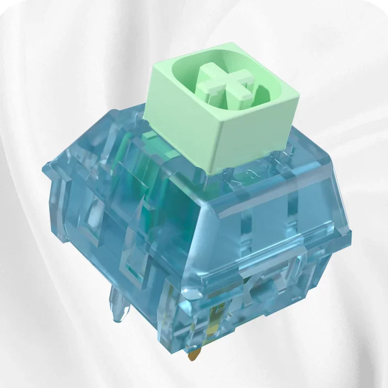 Kailh BOX Summer Switches Sound Clicky Tactile Switch 5 Pins 55g Factory Lubed Mechanical Keyboard Gaming Hot Swap MX DIY Switch