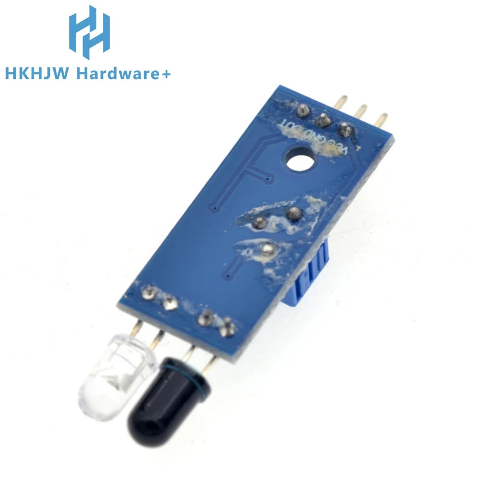 IR Infrared Obstacle Avoidance Sensor Module for Arduino Smart Car Robot 3-Wire Reflective Photoelectric New
