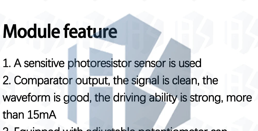 Updated LDR Photosensitive Sensor Module: for Arduino-Compatible – For Light Intensity & Brightness Detection