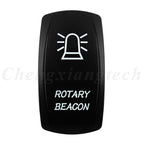 Marine 12V 24V White Led On Off Rocker Switch 5Pin SPST Momentary Switch DPDT ON OFF ON 3-Way for Car Boat Carling 4X4 Narva