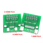 FPC/FFC Adapter Board 0.5/1.0MM to 2.54MM Soldered Connector 4/5/6/8/10/12/14/16/20/26/3040/45/50/60Pin