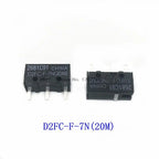Free Shipping 10Pcs Micro Switch D2FC-F-7N 10M 20M OF D2FC-F-K 50M 60MN D2F D2F-F D2F-01 D2F-L D2F-01F D2F-F-3-7 button switches