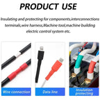 1~10m 3:1 Heat Shrink Tubing With Glue 1.6~ 50mm Transparent Double Wall Adhensive Polyolefin Sleeve Lined Wire Cable Protector