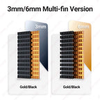 JEYI M.2 2280 SSD Heatsink Aluminum Cooler Multi-version NVMe Radiator with Thermal Pad,Dust Paper for PS5/PC/Laptop