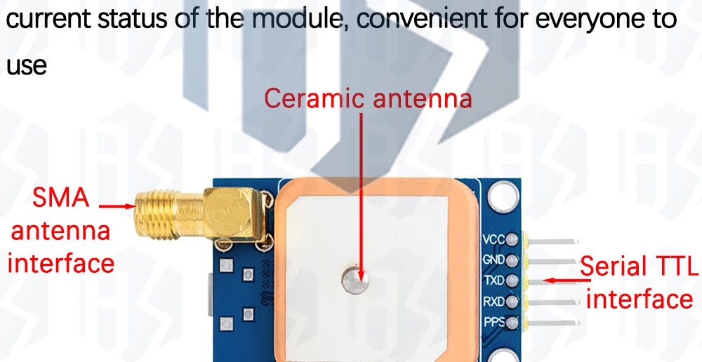 1PCS~8PCS GPS NEO-6M NEO-7M NEO-8M NEO-9m Satellite Positioning Module Development Board for Arduino STM32 C51 Microcontroller