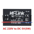 HLK-5M03 HLK-5M05 HLK-5M12 5W AC-DC 220V to 12V/5V/3.3V Buck Step Down Power Supply Module Converter Intelligent