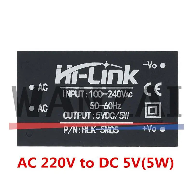 HLK-5M03 HLK-5M05 HLK-5M12 5W AC-DC 220V to 12V/5V/3.3V Buck Step Down Power Supply Module Converter Intelligent