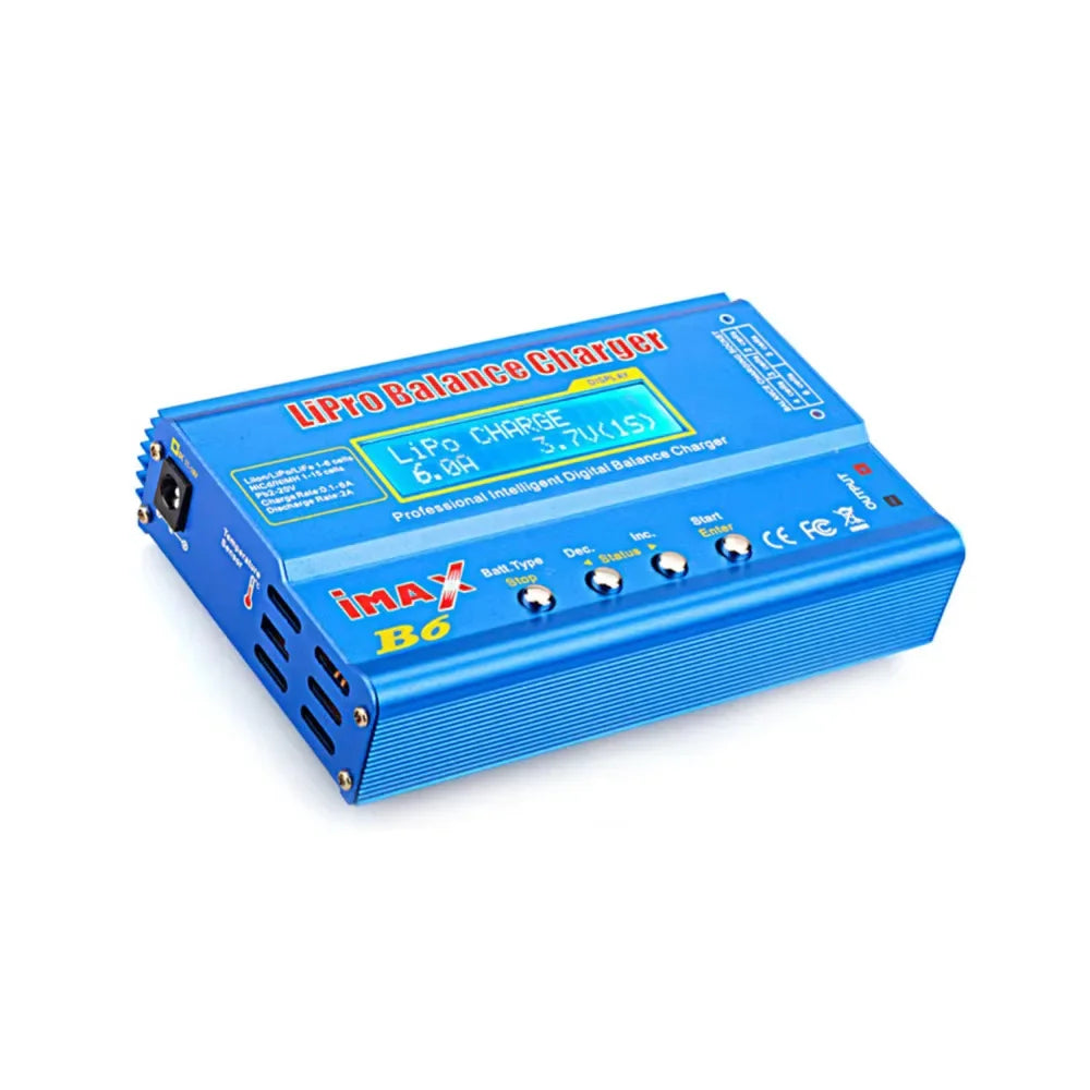 iMAX B6 80W Battery Charger Lipo NiMh Li-ion Ni-Cd Digital Lipro Balance Charger Discharger 1-6S for RC FPV Drone Airplane Car