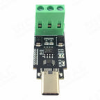 Type-C to RS485 Conversion Module for Android Serial OTG USB Type-C to 485 Converter Modules 600W Protection 3PIN