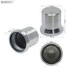 2pcs Tone Top 6mm Shaft Guitar Volume Aluminum Knob For Potentiometer Volume Control Rotary Knobs Diameter 13mm 15mm 26mm
