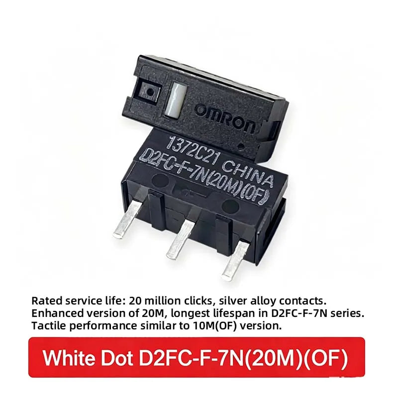 2Pcs/10Pcs Mouse Micro Switch D2FC F 7N D2FC-F-7N(10M)/(OF) D2FC-F-7N(20M)/(OF) D2FC-F-K 50M Microswitch for Mouse for Omron