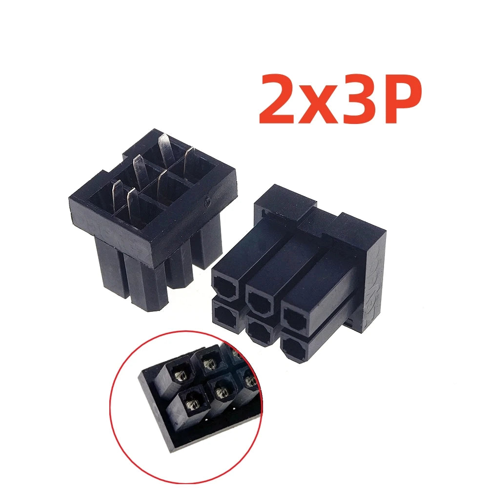5/20 PCS 4.2 MM 4 6 8 10 18 20 24 PIN Socket Female Header Computer PCEI PCI-E GPU CPU EPS ATX PSC PCB Soder Power Connector