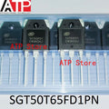 10PCS/LOT 100% New Original SGT50T65FD1PN 50T65FD1 50T65 TO-3P 50N65 Transistors IGBT 50A 650V TO-247