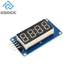 TM1637 LED Display Module For Arduino 7 Segment 4 Bits 0.36Inch Clock RED Anode Digital Tube Four Serial Driver Board Pack