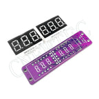 MAX7219 0.36 Inch 6 Bits Digital LED Display 7 Segment Module 6 Color Available for Arduino STM32 STC AVR ESP32 Unwelded