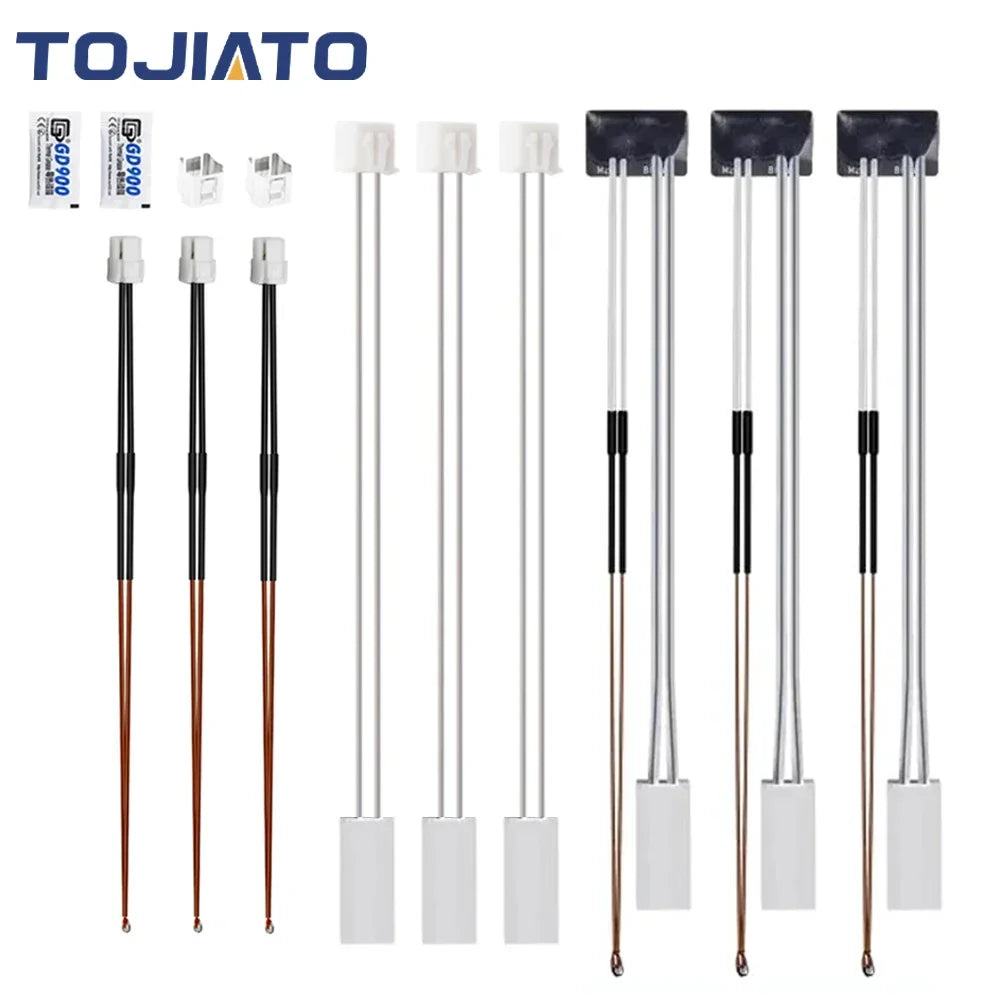 Thermistor For Bambu Lab P1P X1C Heating Tube Ceramic Cartridge 24V For Bambulab Hotend Heater Thermistor 3D Printer Accessories