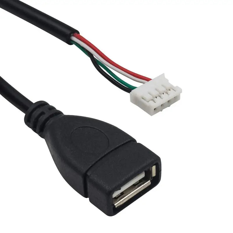 USB 2.0 to PH2.0/XH2.54/mx1.25 Data Cable, 4-Pin PH2.0 Pin to USB 2.0 Connection Cable, Small Motherboard USB Pin