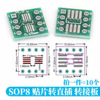 10-100PCS Javino PCB Board Kit SMD Turn To DIP Adapter Converter Plate SOP MSOP SSOP TSSOP SOT23 8 10 14 16 20 28 SMT To DIP