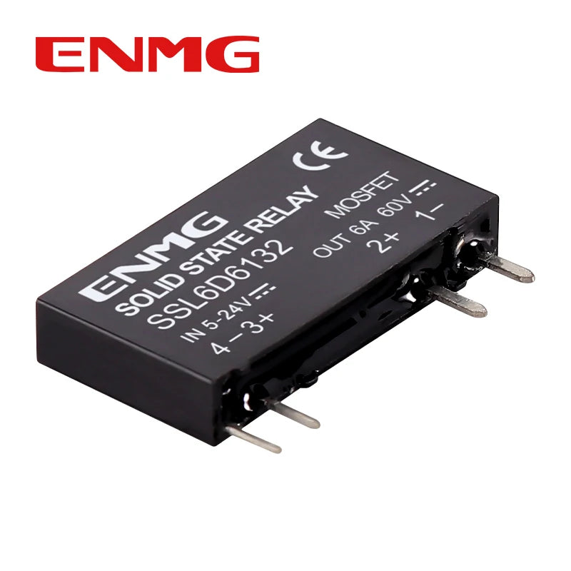 ENMG SSL2D Compact SSR Slim Solid State Relay SSL6D6124 DC 24V SSL2A2024 Opto - Isolated Replacement for Electromagnetic Relays.