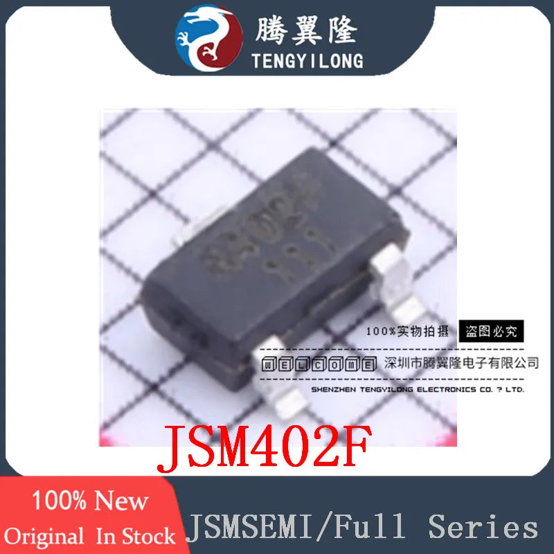10pcs 100% New Original 44E-JSM A3144 A3144E-JSM JSM402F JSM421 JSM422 SOT-23 JSMSEMI (Jiesheng Micro) chip