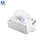 AC 220V 5.8GHz Microwave Radar Sensor Switch Human Body Motion Induction Sensor for LED Light Sensors Switches