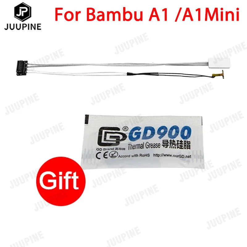 For Bambu Lab X1/X1C P1P/P1S A1 mini Thermistor & Ceramic Heating Plate For 3D Printer Hotend Heater Cartridge 24V 48W NTC 100K
