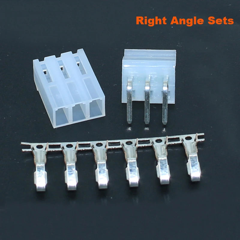 50sets CH5.08mm Housing Right Angle/Straight Wafer 2/3/4/5/6/7/8/9/10Pin 5.08mm Wire Connector Female Socket+Male Pin+Terminal