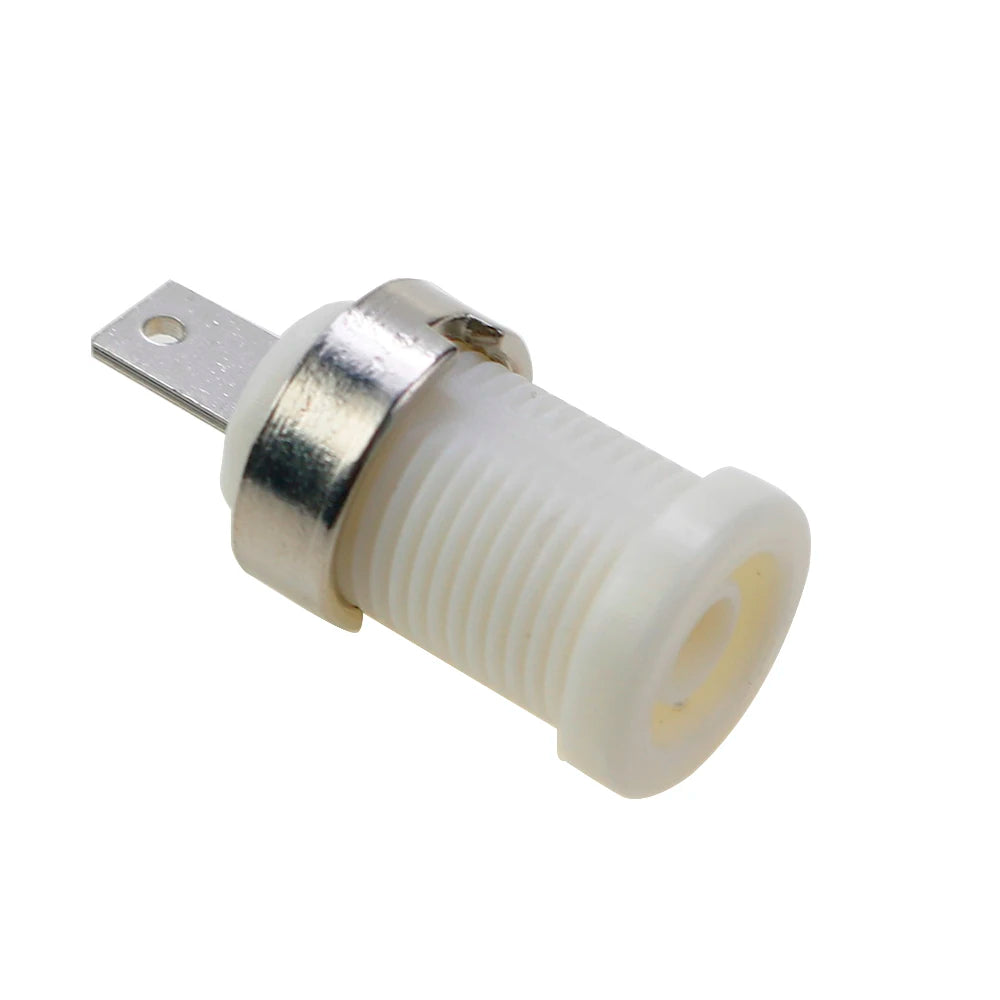 5 Piece 32A Insulation Safety 4mm Banana Plug Socket Jack Panel Mount Terminal Connector Multimeter Socket Banana Head Female