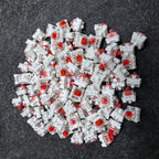 100pcs Keyboard Switch Keyboard Clicker Key Replacement Hot-swapping Switch 3Pin Tactile Switches for Mechanical Keyboards