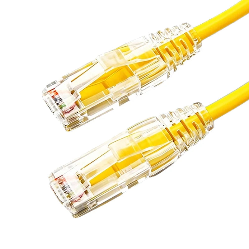 (5pcs/Pack) Patch Cord RJ45 Colour UTP Cat6A 28AWG Slim Ethernet Network Cat 6 Ethernet Cable 4 PVC Cat7 STP Internet Lan Cable