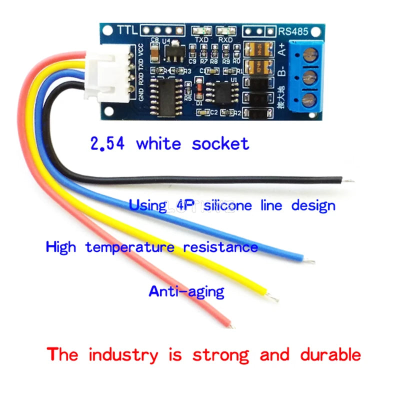 TTL Serial Port To RS485 Converter Board Module Hardware Automatic Control Converter Module For Arduino Microcontroller