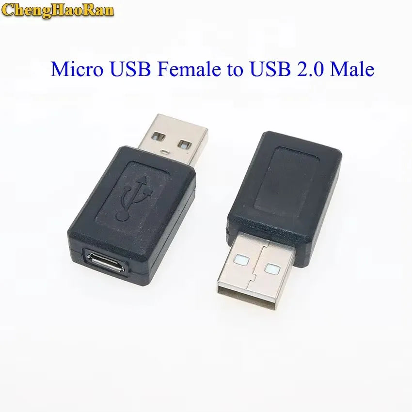 1pc Micro/Mini USB or USB 2.0 Male Female Printer USB Plug Jack Power Connector Charging Adapter for Phone MP5 Ect