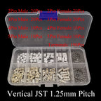 1Box SH 1.0MM/JST 1.25mm/ZH 1.5mm/PH 2.0mm/XH2.54mm/VH 3.96mm Male Plug Female Socket Housing Crimp Terminal Connector Kit