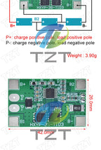 TZT 1/3PCS 3S 10A Li-ion lithium battery 18650 charger PCB BMS protection board 12V 11.1V 12.6V prevent overcharge