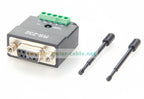 2 In 1 RS232 to RS485/TTL Serial Converter DB9 Male to 5Pin Screw Terminal Block RS232 to 3.3V/5V Interface Signal Adapter