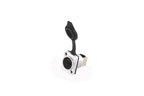 10pcs Waterproof D type RJ45 Connector Female to Female Socket Metal Shell Chassis Panel Mount Network Ethernet RJ45 Adapter