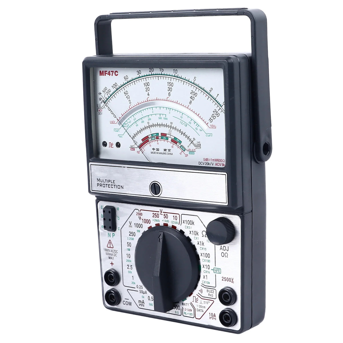 Industry Analog Multimeter Analog Multimeter Pointer Type Multimeter High Accuracy Anti Burning Buzzer Analog Pointer Multimeter