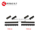 20pcs 2.54mm SMD Stackable 1x3/4/5P 6P 7P 8P 9P 10P 20P-40P Short Low Profile PH3.5 Single Row Rohs SMT Female Header Connector