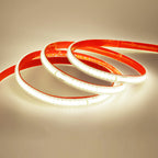220V Self-adhesive LED Strip 10cm Cuttable Waterproof COB LED Strip No Need Driver Flexible Tape for Kitchen Home Garden Decor