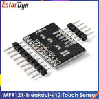 MPR121 Capacitive Touch Sensor Module 12 Key I2C Interface for Raspberry Pi ESP32 DIY Keyboard Control Panel