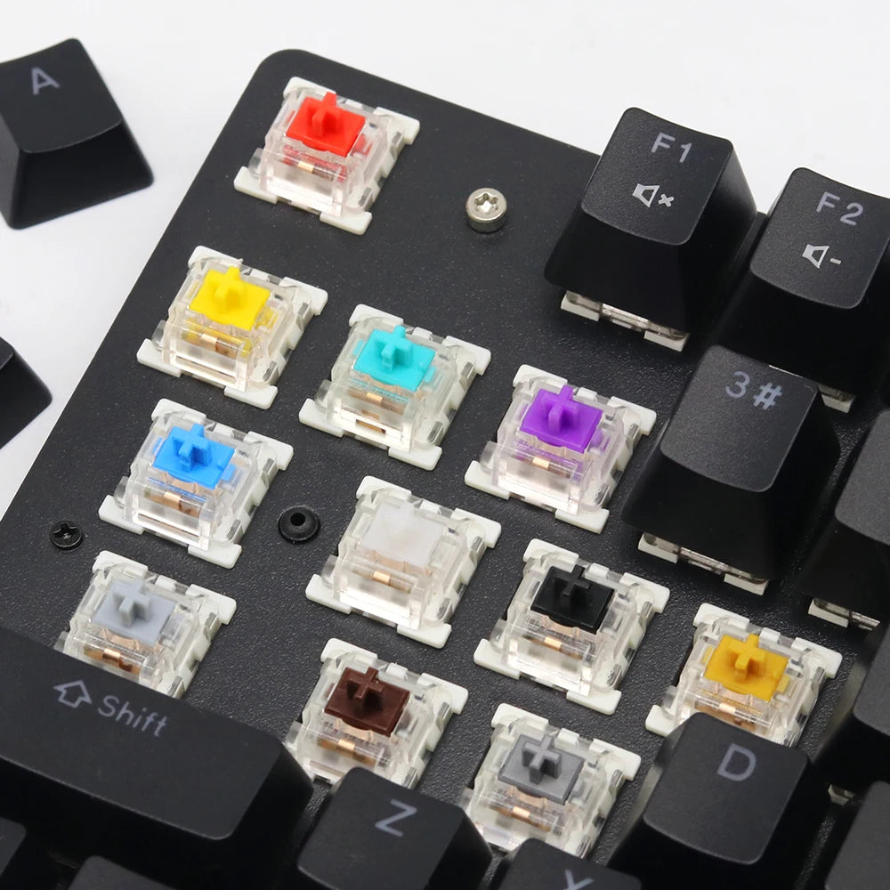 Outemu Switches for Mechanical Keyboard 3Pin Clicky Linear Tactile Silent Switch RGB LED SMD Gaming Mechan With MX Switch