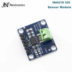 1/3/5/10PCS INA219 MCU-219 I2C IIC Zero Drift Bidirectional Current Power Monitoring Sensor Breakout Module 3V-5V DC 0-26V 3.2A