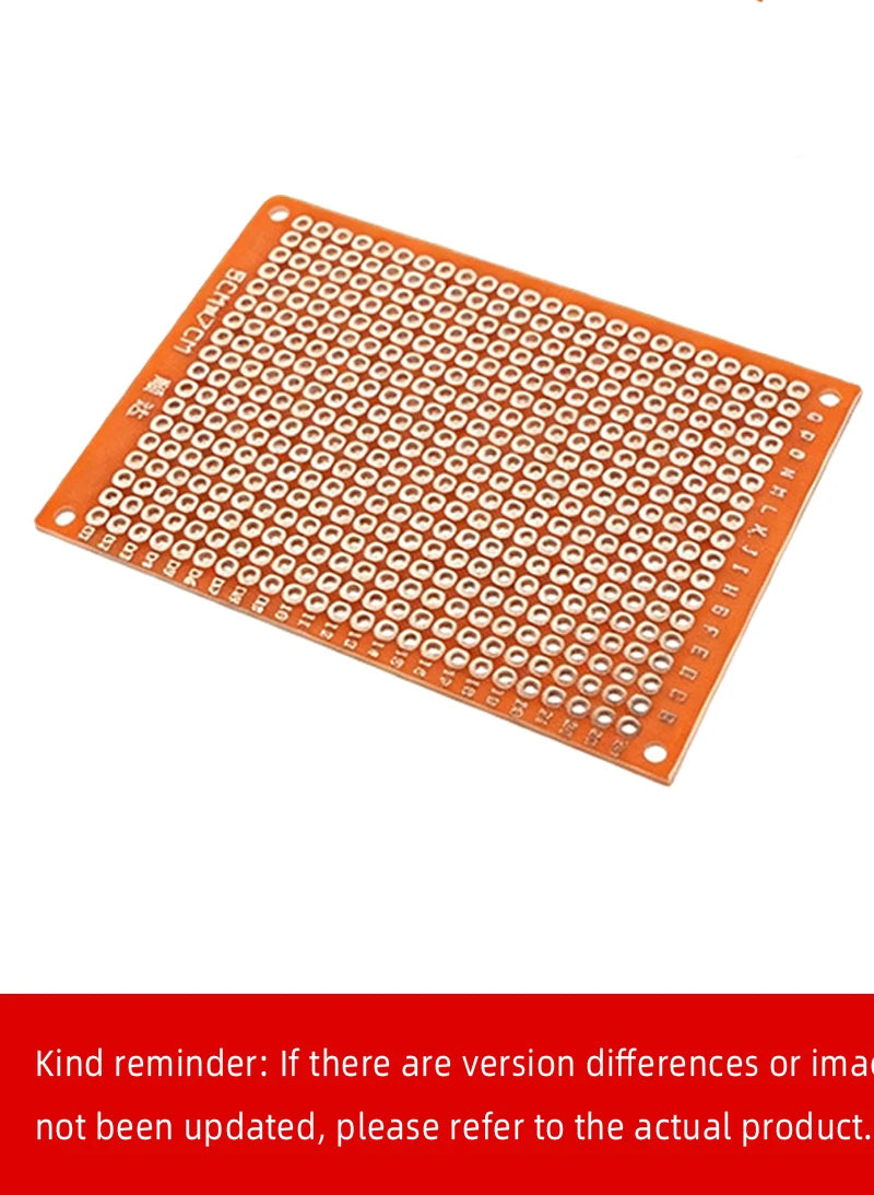2.54mm Pitch Bakelite Universal Perfboard Stripboard Multipurpose Prototype Circuit Board Easy Soldering Single Sided DIY
