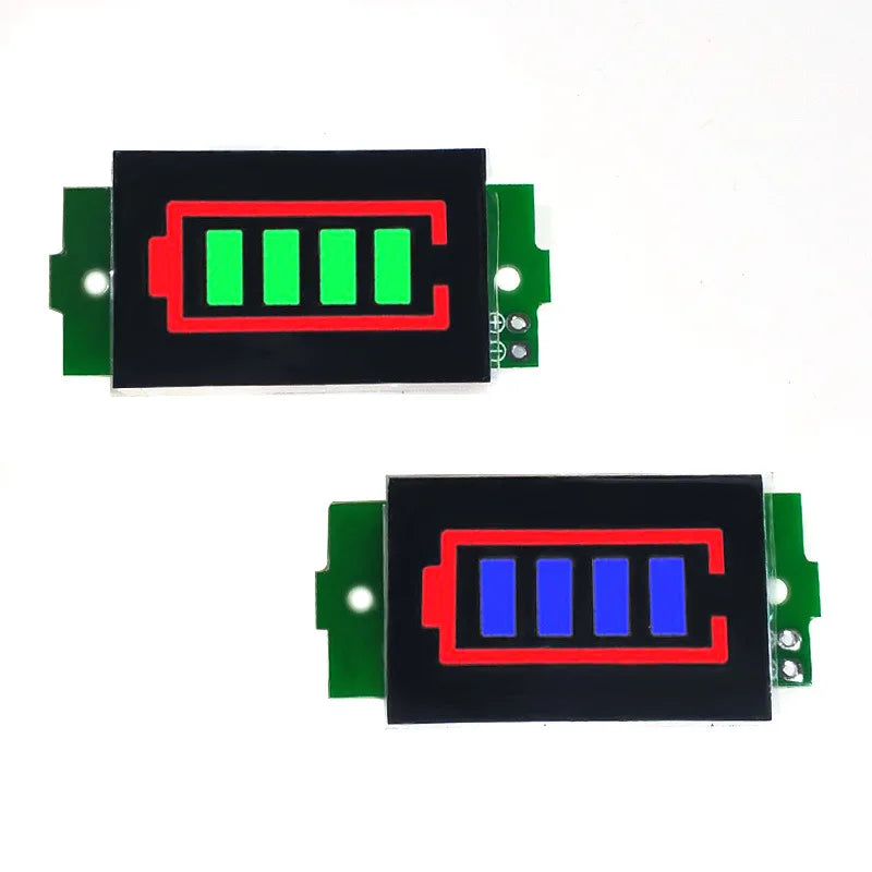 1S/2S/3S/4S/6S/7S/8S Lithium Battery Power Meter Display Module, 3‑String LED Lithium Battery Pack Indicator Light Boar