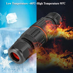 IP68 Waterproof Joint Wire Quick Connection Connector 2/3 Pin Solder Less LED Lamp Wiring Outdoor Rainproof Terminal New