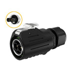EW-LP16 IP68 Waterproof 20A 600V AC 2Pin 3Pin Crimping Quick Connection Power Aviation Connector Male Plug Female Socket Panel