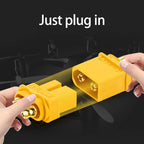 XT60H Plugs Male Female Bullet Connector Wire Cable Connectors Adapter XT60 Power Plug with Sheathfor RC Lipo Battery Airplane