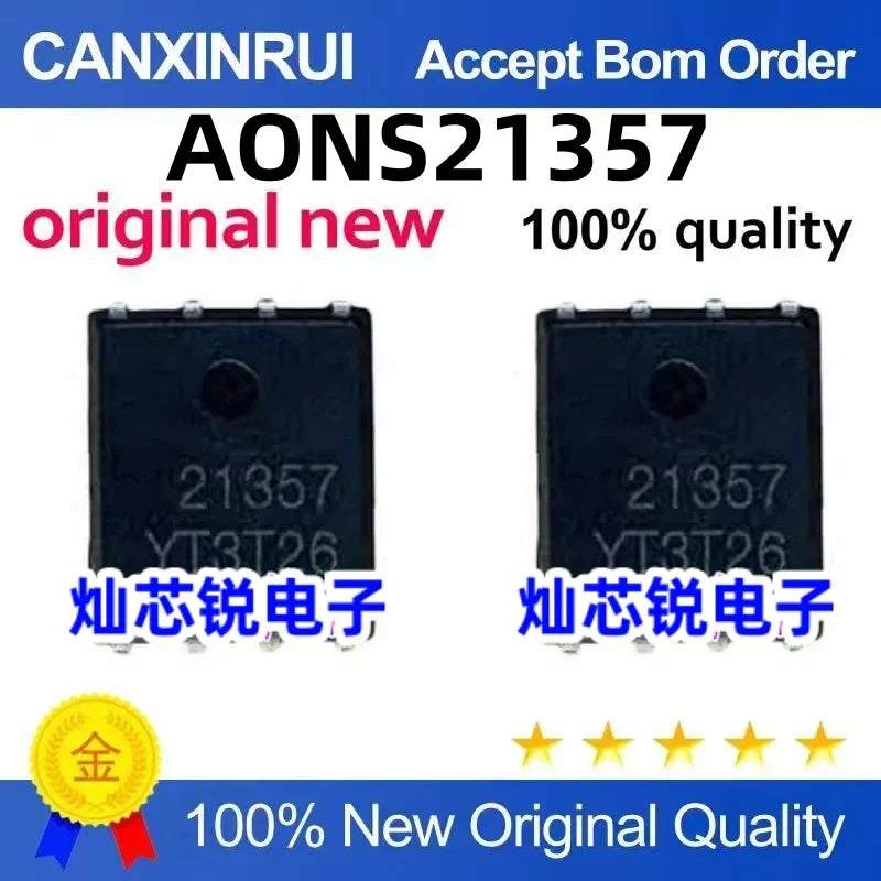 (5-100 pieces) AONS21357 AONR21357 AO21357 21357 P-channel MOSFET 34A/30V