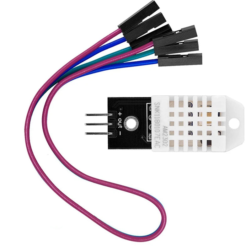 ABFT-6Pack For DHT22 For AM2302 Temperature And Humidity Sensor Module With Cable For Arduino And Raspberry Pi