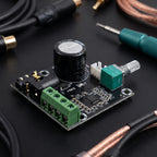 Digital Audio Amplifier Board PAM8610 12V Audio Power Amplifier Board 15W X 2 Dual Channel Multiple Protection 15W X 2